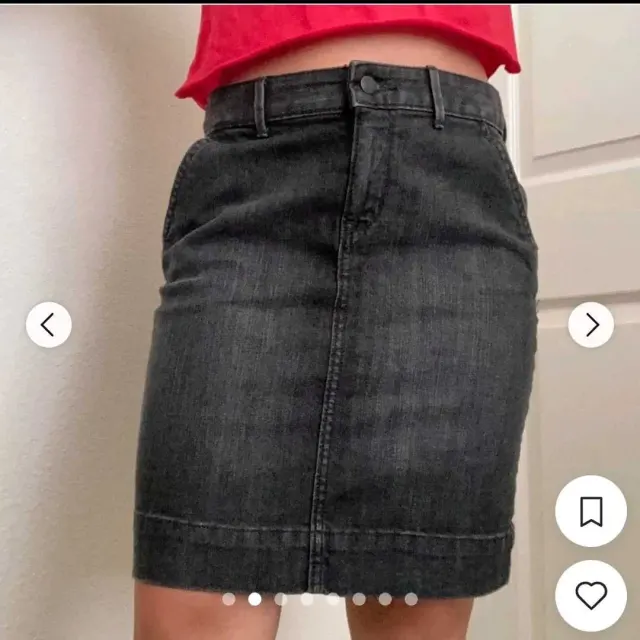 Mini Skirt Banana Denim