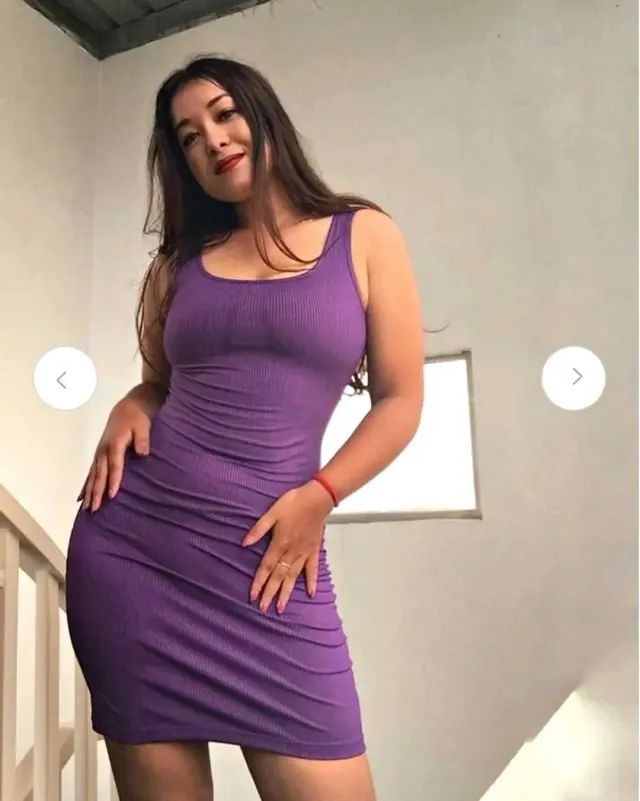 Purple Bodycon Mini Dress