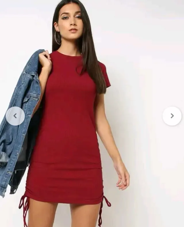 Red Bodycon Mini Dress