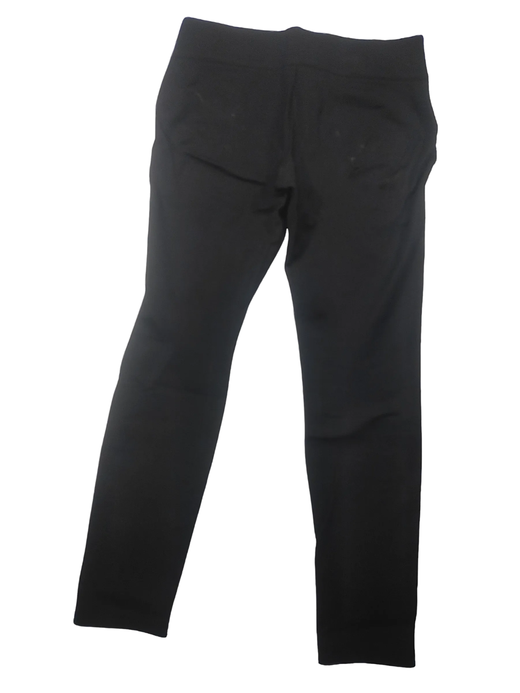 ZARA Trafaluc Women's Black Mid-Rise Skinny Ankle Pants with Exposed Zip — view 7