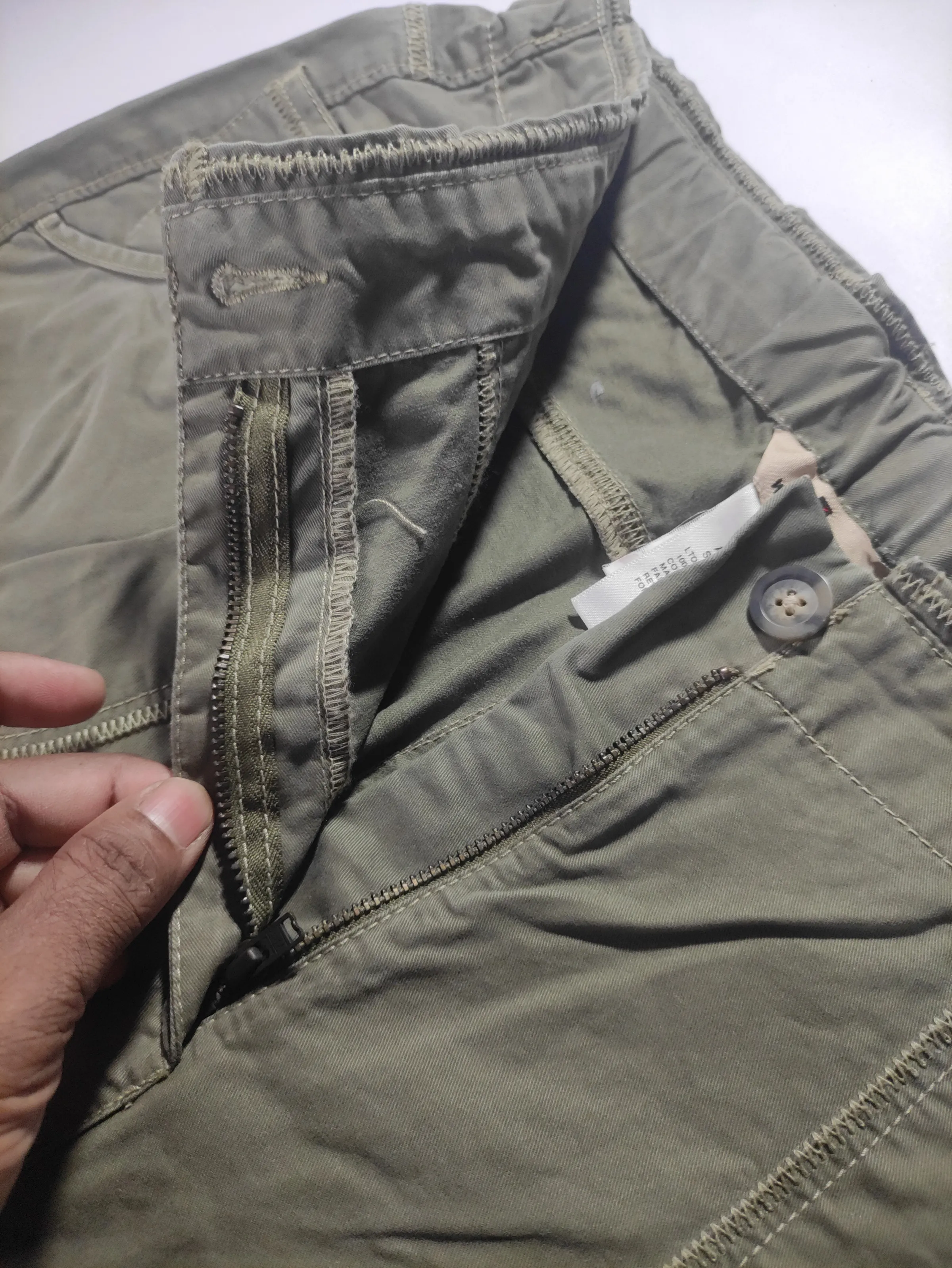 Woolrich Women's Utility Cargo Hiking Pants – Olive Green (Size 10) — view 5