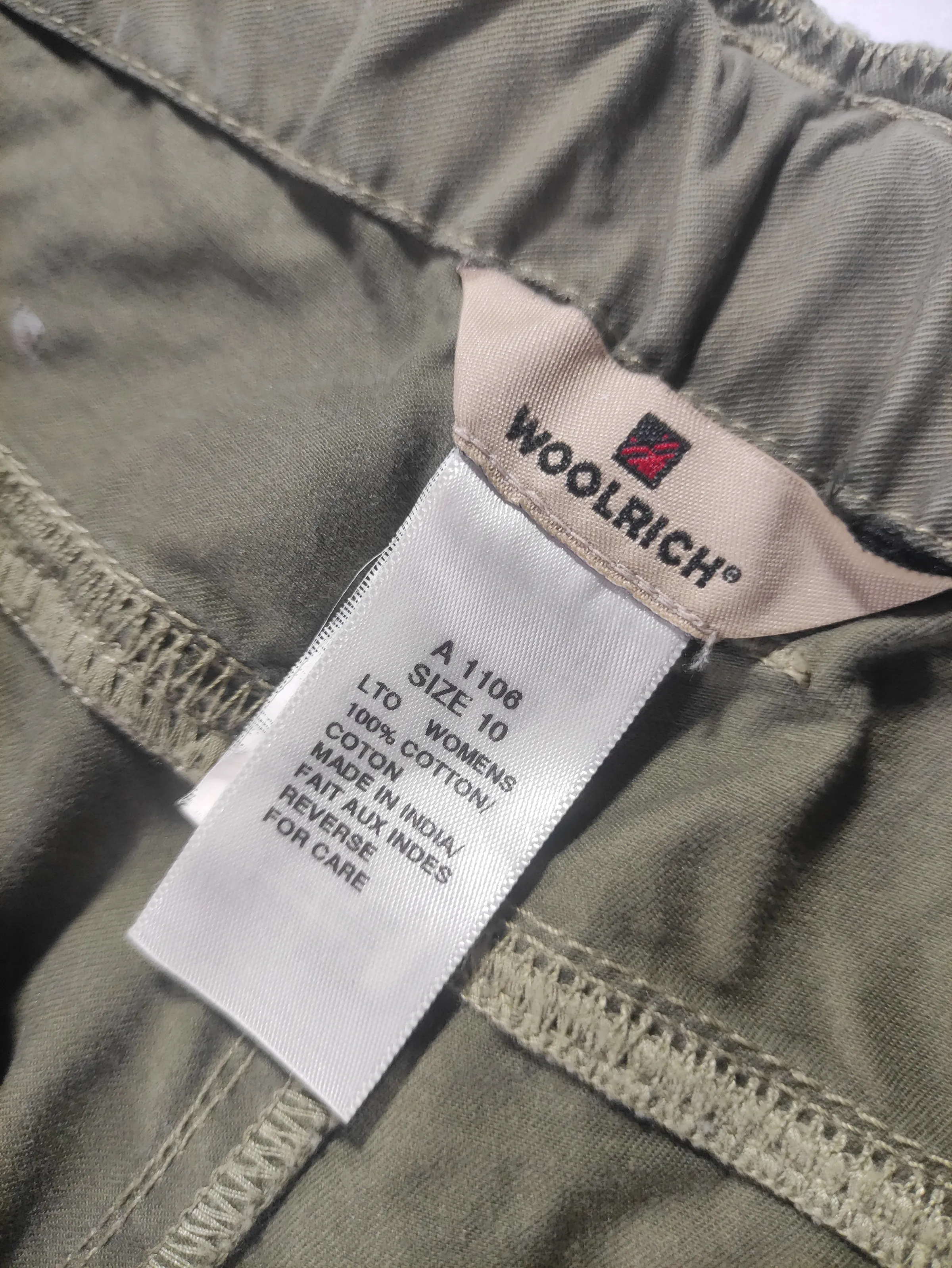 Woolrich Women's Utility Cargo Hiking Pants – Olive Green (Size 10) — view 6