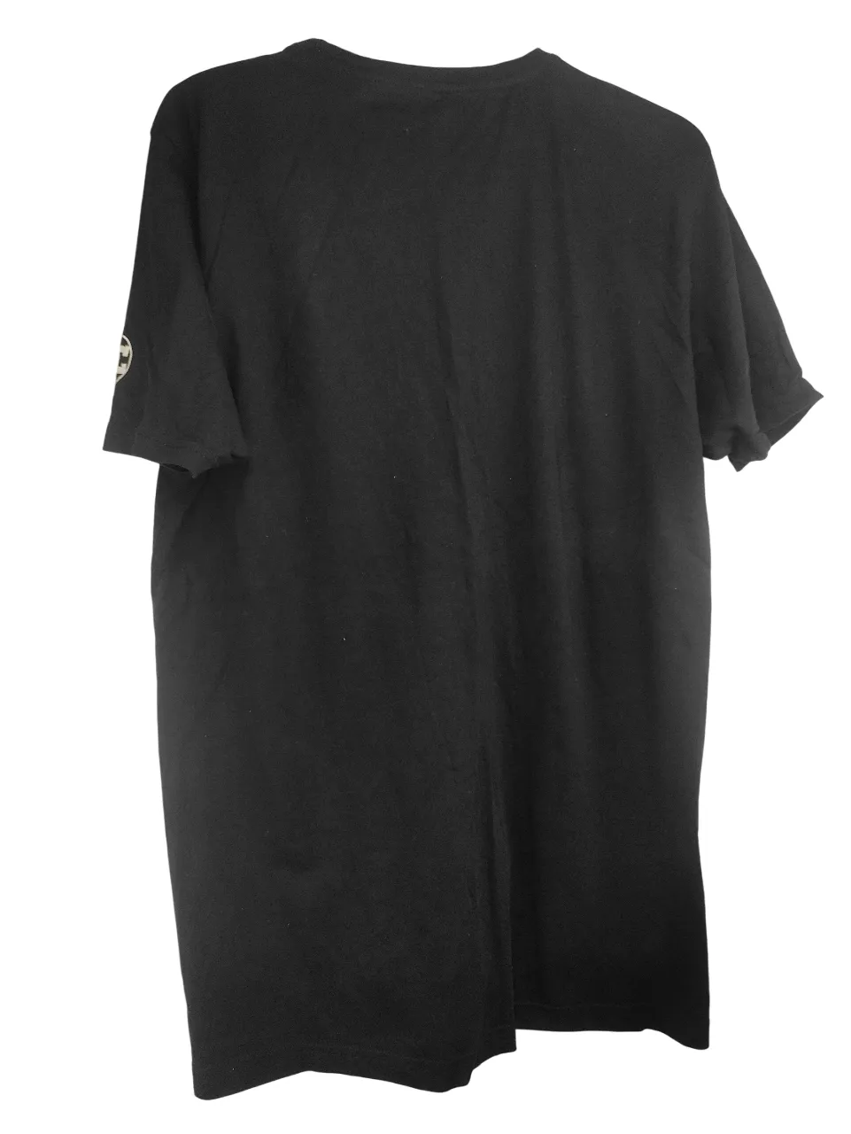 DC Comics Men's Batman Camouflage Logo Print Regular Fit Round Neck Cotton T-Shirt – Black — view 2
