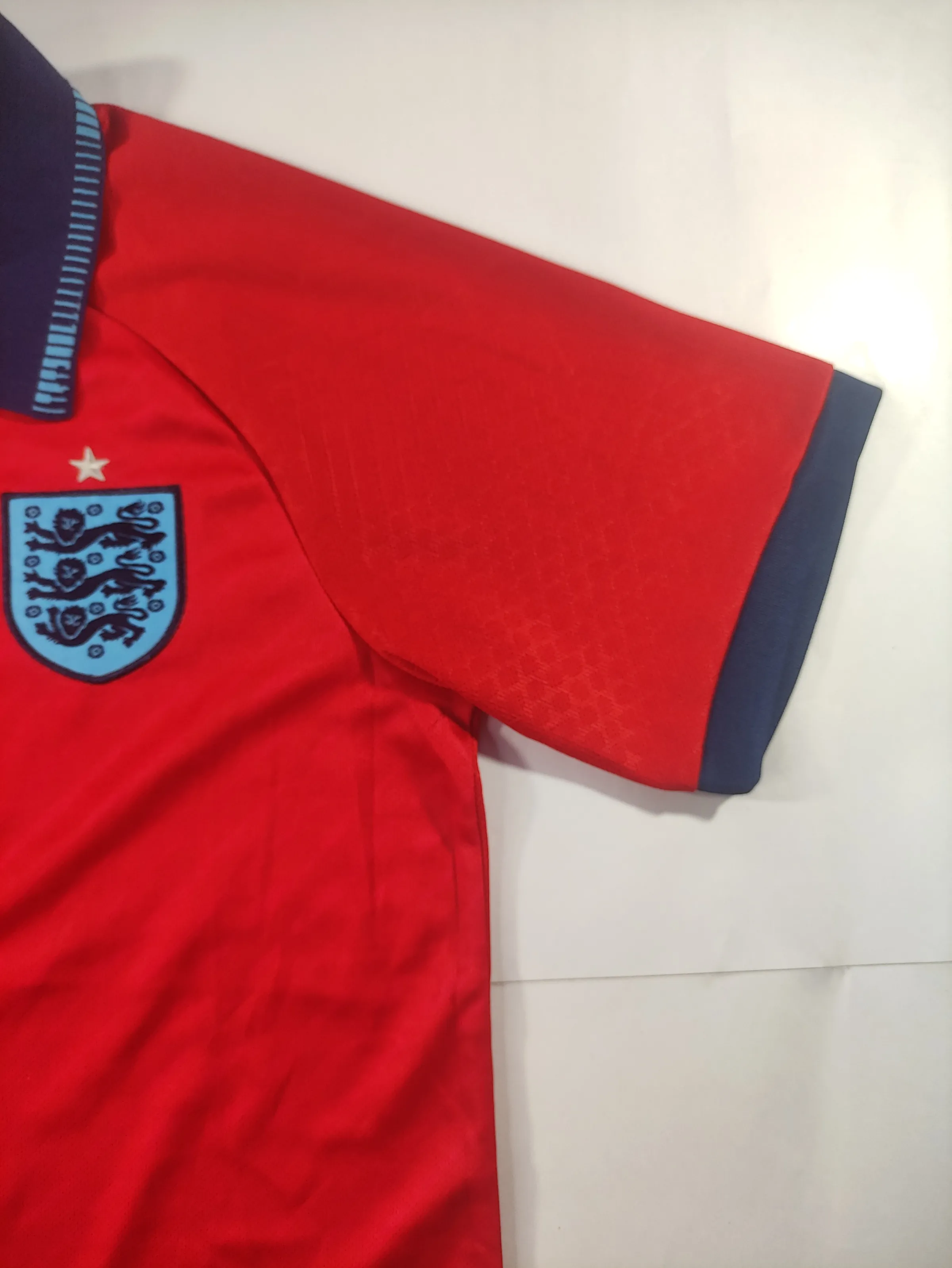 Nike England Men's Away Dri-FIT ADV / Aeroswift Football Jersey – Red — view 3