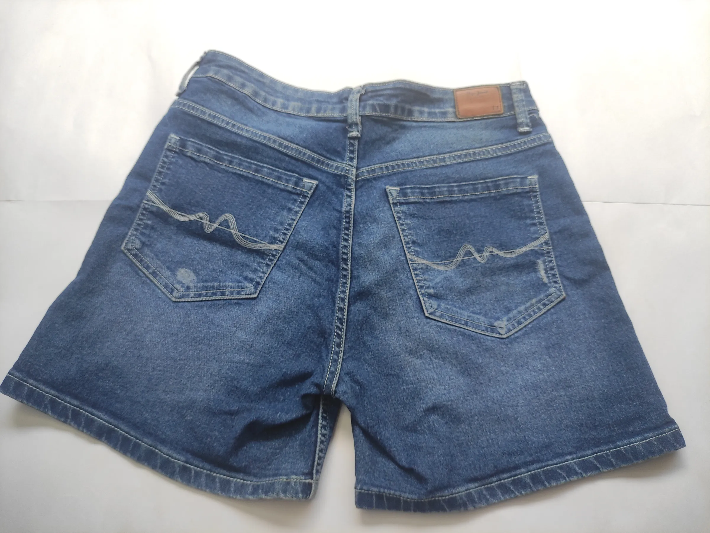 Pepe Jeans London Women's Kara High-Waist Distressed Denim Shorts (Size 30) — view 7