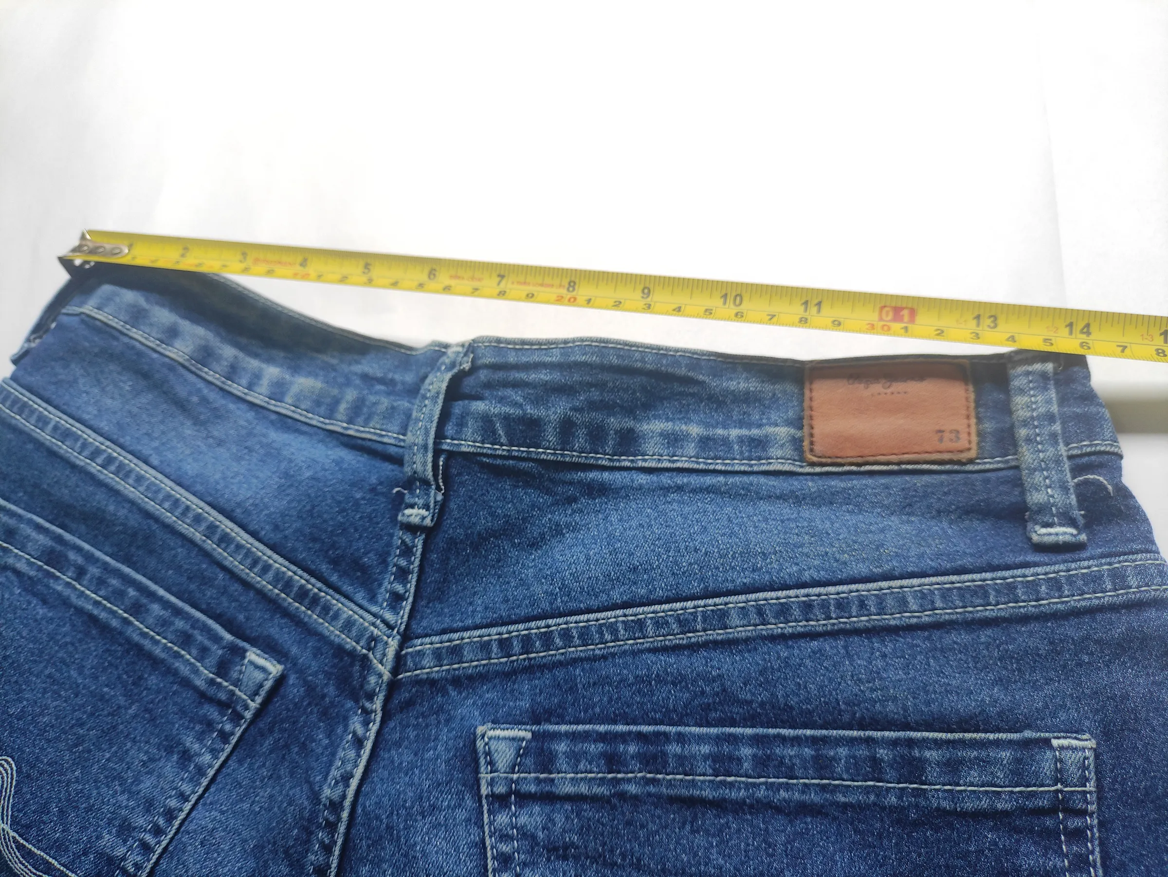 Pepe Jeans London Women's Kara High-Waist Distressed Denim Shorts (Size 30) — view 9