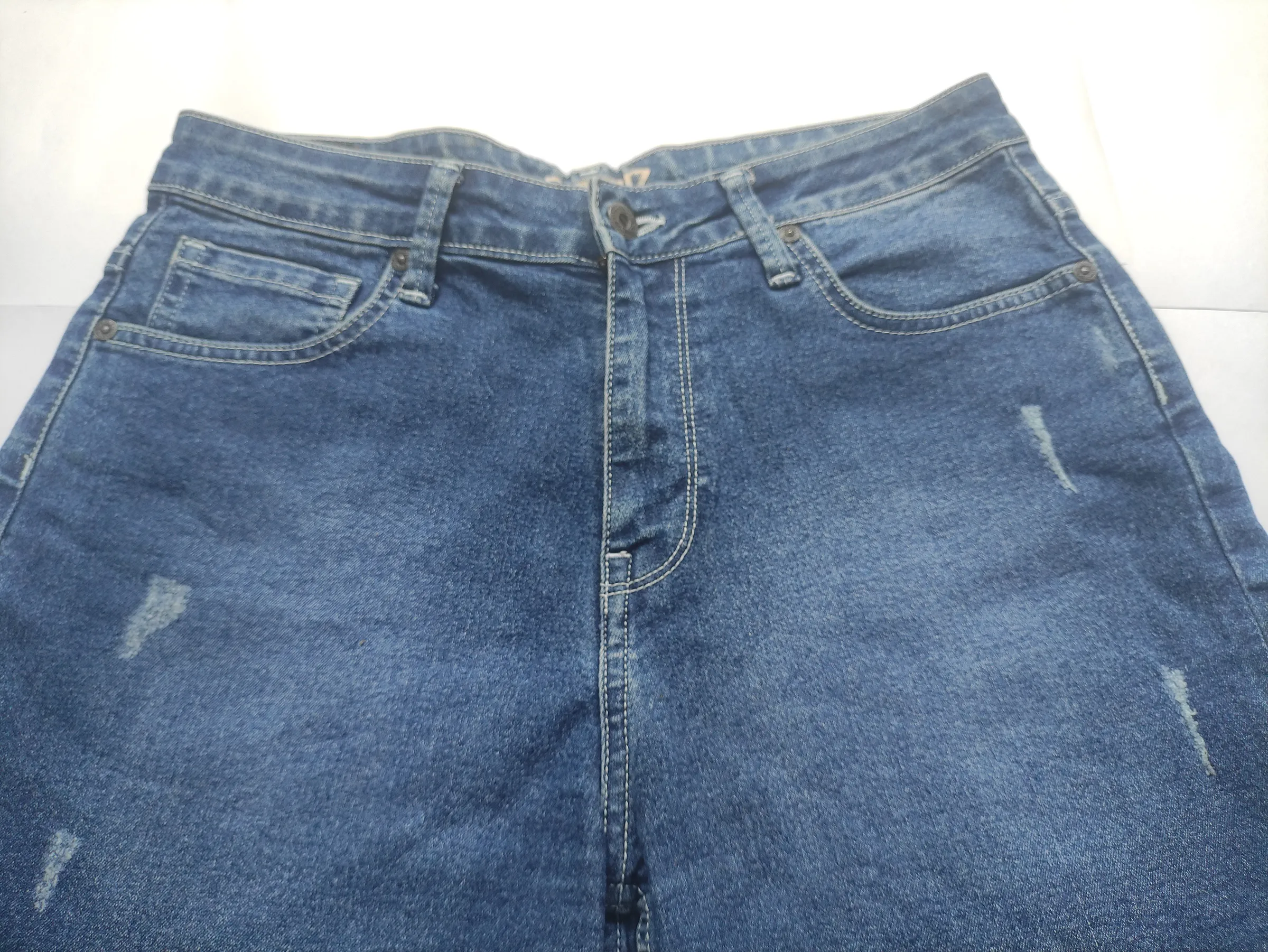 Pepe Jeans London Women's Kara High-Waist Distressed Denim Shorts (Size 30) — view 3