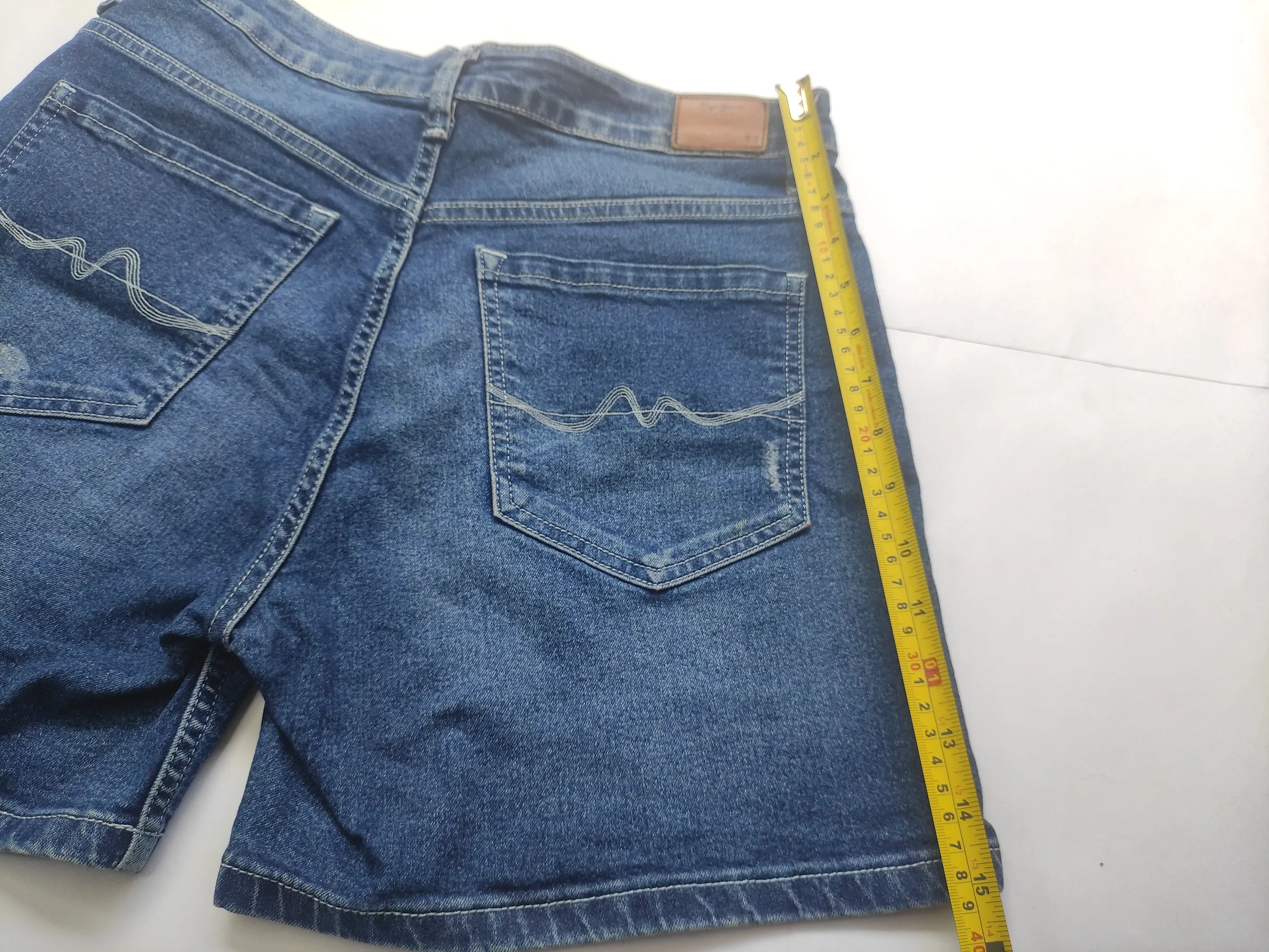 Pepe Jeans London Women's Kara High-Waist Distressed Denim Shorts (Size 30) — view 8