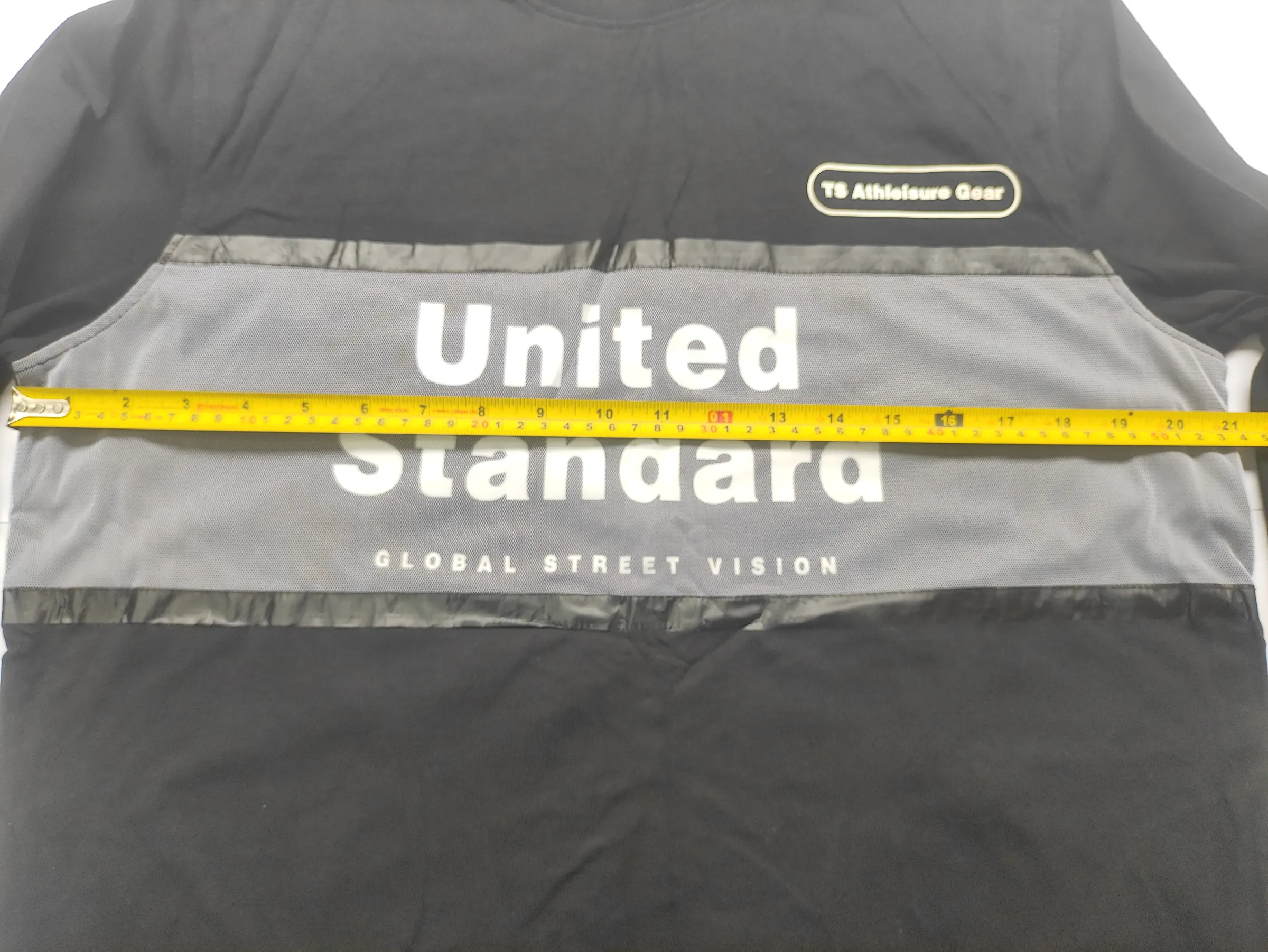 Teamspirit Men's "United Standard" Athleisure Crew Neck Full Sleeve T-Shirt — view 8
