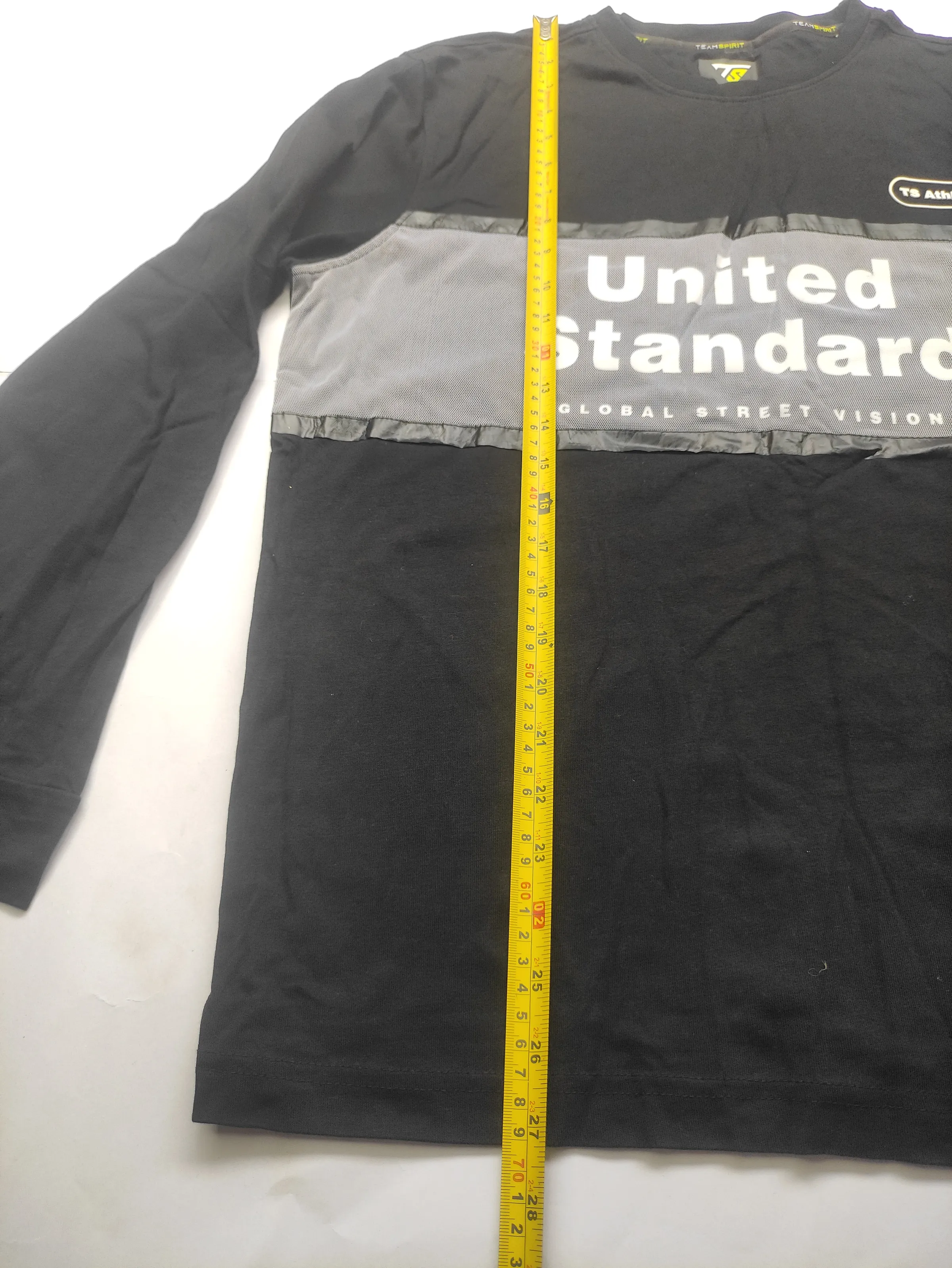 Teamspirit Men's "United Standard" Athleisure Crew Neck Full Sleeve T-Shirt — view 10
