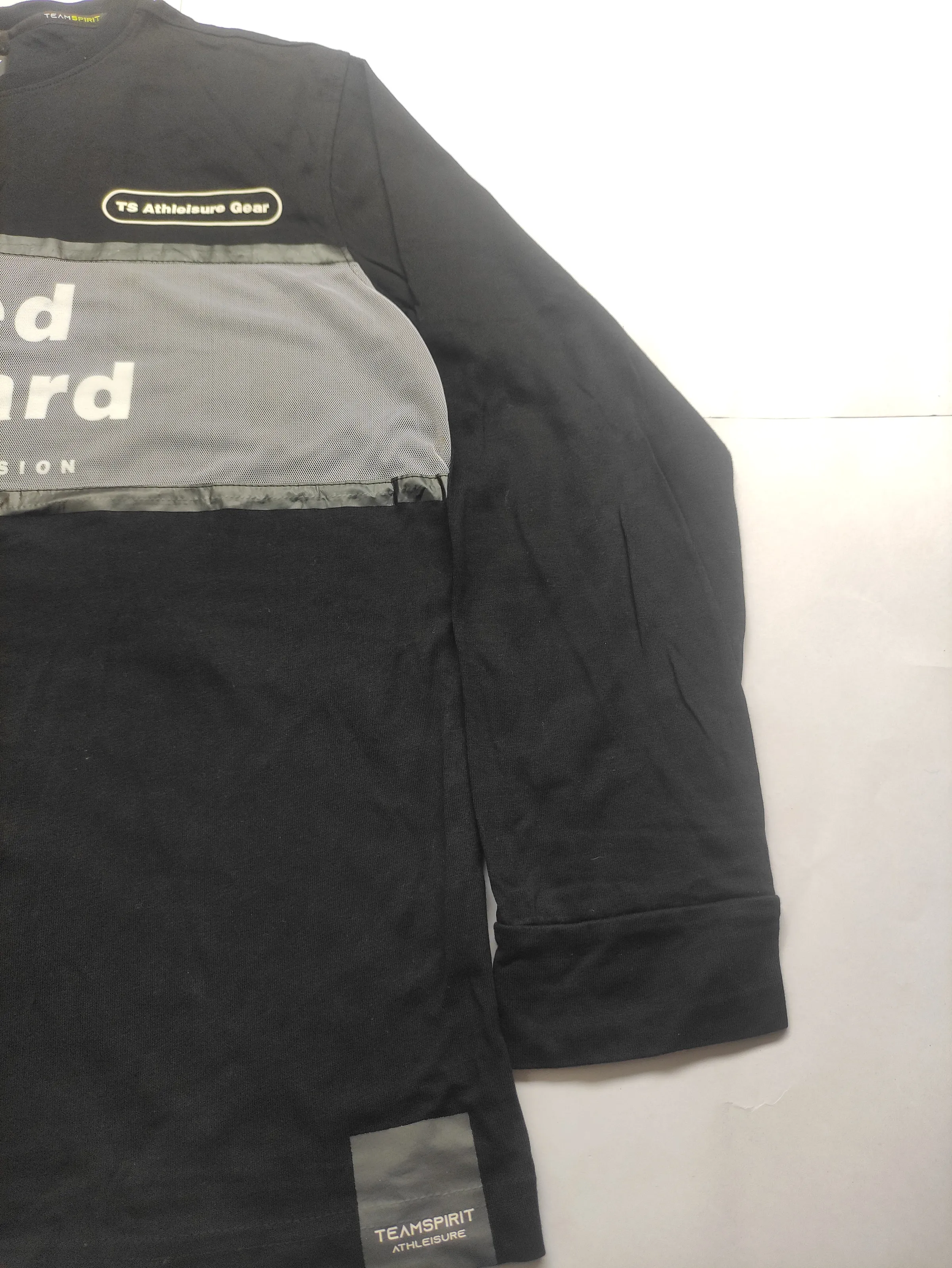 Teamspirit Men's "United Standard" Athleisure Crew Neck Full Sleeve T-Shirt — view 4